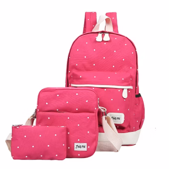 Sac à dos imperméable léger multifonctionnel d'enfants d'école de logo fait sur commande