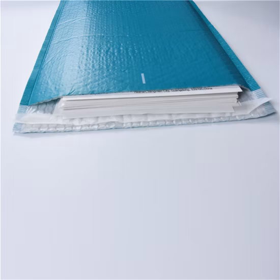 Sacs de paquet d'expédition de protection de paquet de bulle poly coloré personnalisé