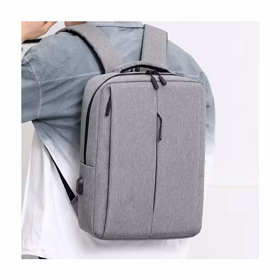 New Style Detachable Heather Business Rucksack College Laptop Backpack