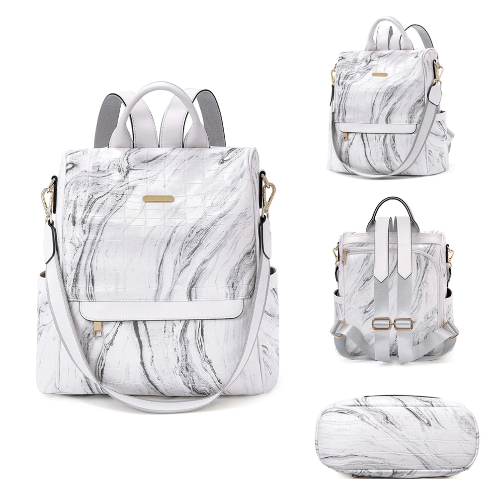 Fashion Multi-Function Cute Women Backpack Ladies PU Leather Backpack for Teenage Girls