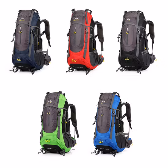 Déchets sol rétro extérieur grande capacité sac à dos huile cire imperméable cuir toile voyage alpinisme Camping Style militaire sac à dos