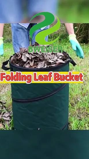 Pop up Pliable Jardin Feuille Sac Pelouse Sac Réutilisable